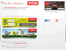 Tablet Screenshot of mon-bonus-ryobi.com